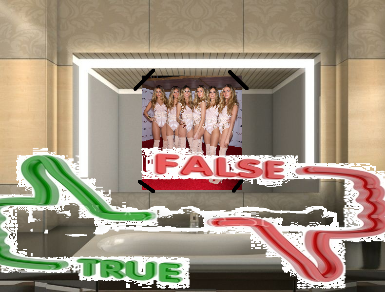 Halloween Clone Image by Heidi KLum & mirror to mirror